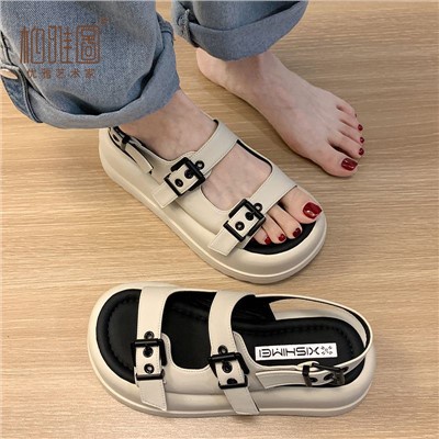 Xăng đan Đế Dày Thời Trang Mùa Hè 2023 Dành Cho Nữ