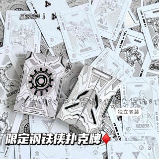 Bộ Bài Poker In Hình Iron Man Marvel Avengers Độc Đáo
