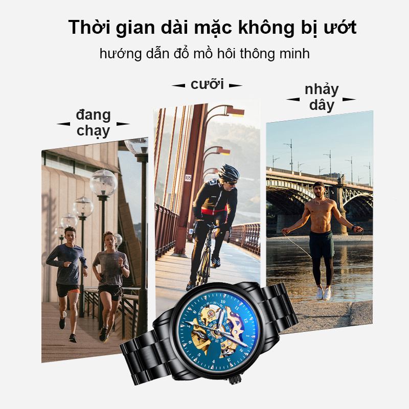 Đồng hồ nam dây da đồng hồ nam chính hãng đồng hồ đeo tay nam watch đồng hồ da nam đồng hồ cơ nam