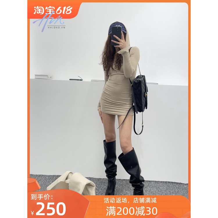 Giày Bốt Cao Gót Mũi Nhọn Cỡ Lớn Phong Cách Mới 2023 Cho Nữ