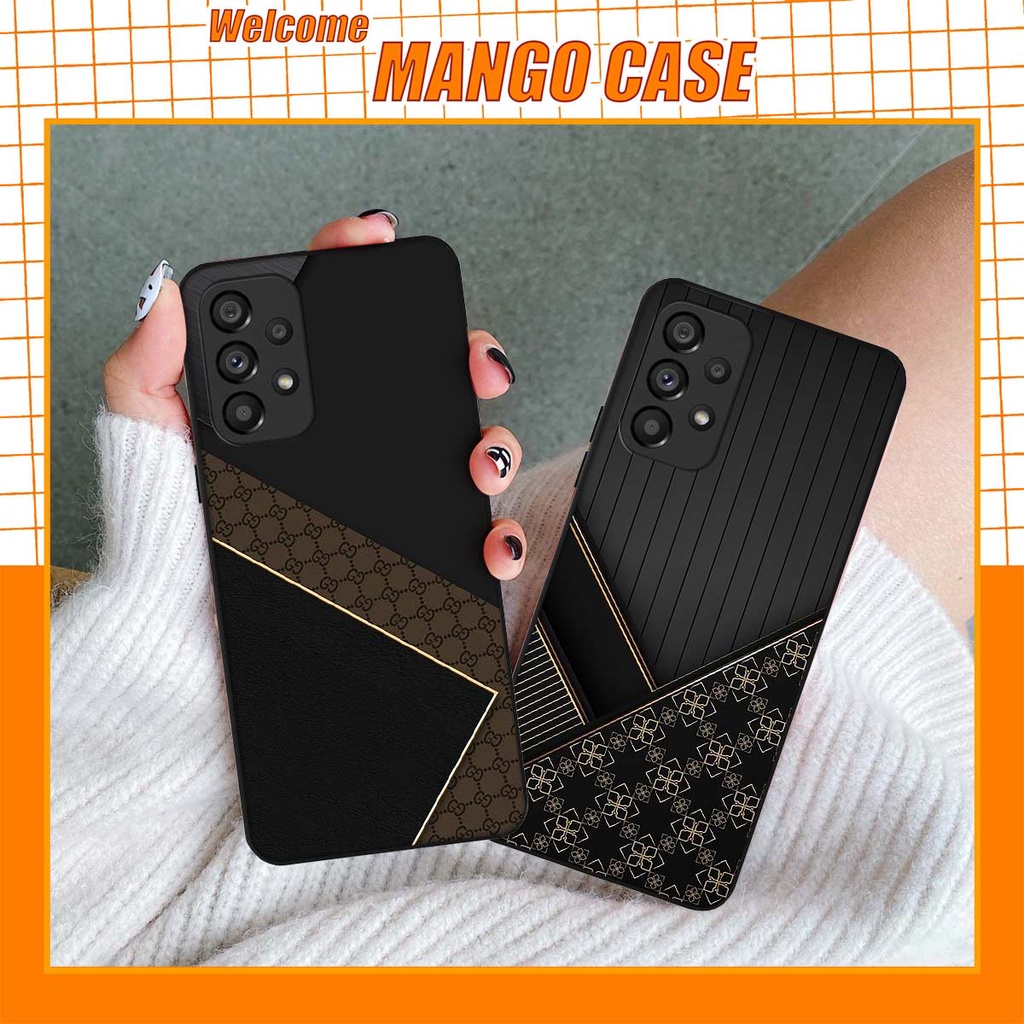 Ốp lưng Samsung M23 hình họa tiết thương hiệu thời trang cao cấp