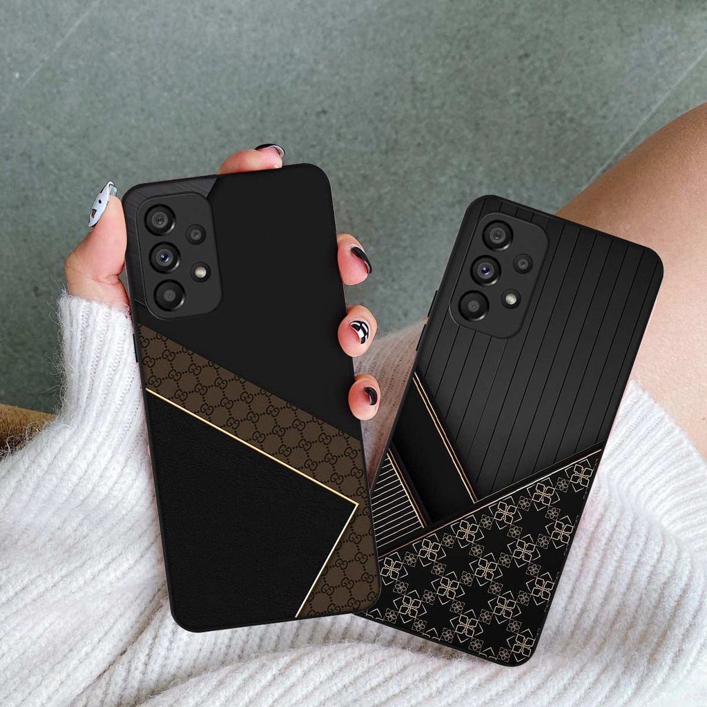 Ốp lưng Samsung M23 hình họa tiết thương hiệu thời trang cao cấp