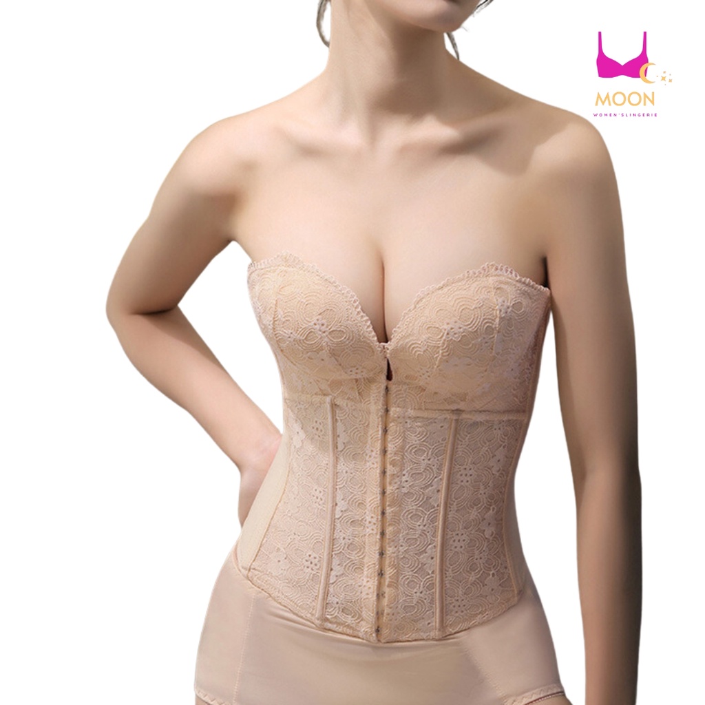 Áo Gen Bụng Định Hình Đệm 2cm MOON WOMEN'S LINGERIE