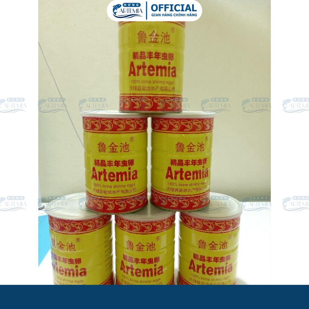 Artemia lon vàng tôm sản xuất ngày 21/2/2024/tặng phụ kiện ấp