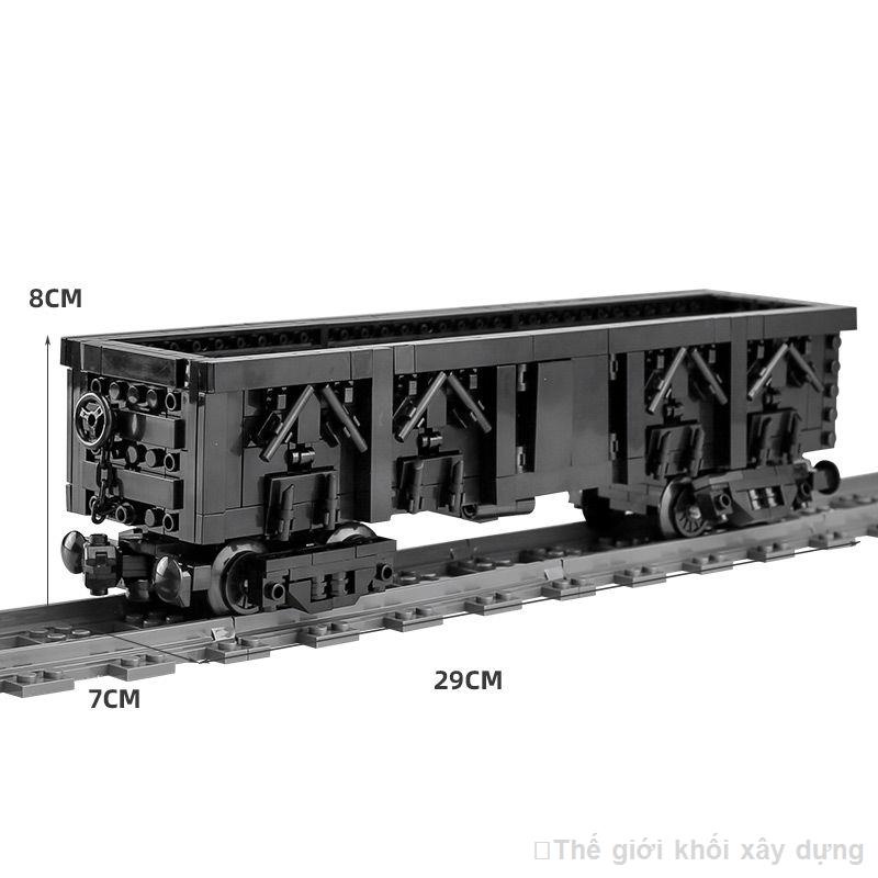 Điều khiển từ xa đầu máy hơi nước phía trước tương thích với khối lắp ghép Lego tàu hỏa hơi nước đồ chơi bé trai