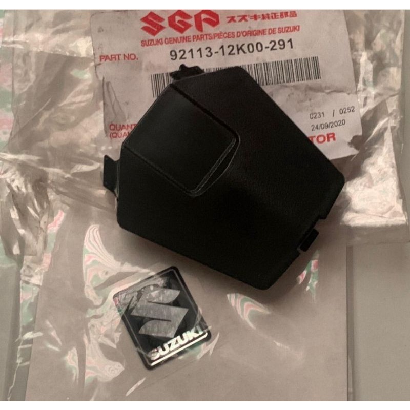 Nắp bình nước phụ , tem bình nước phụ satria raider