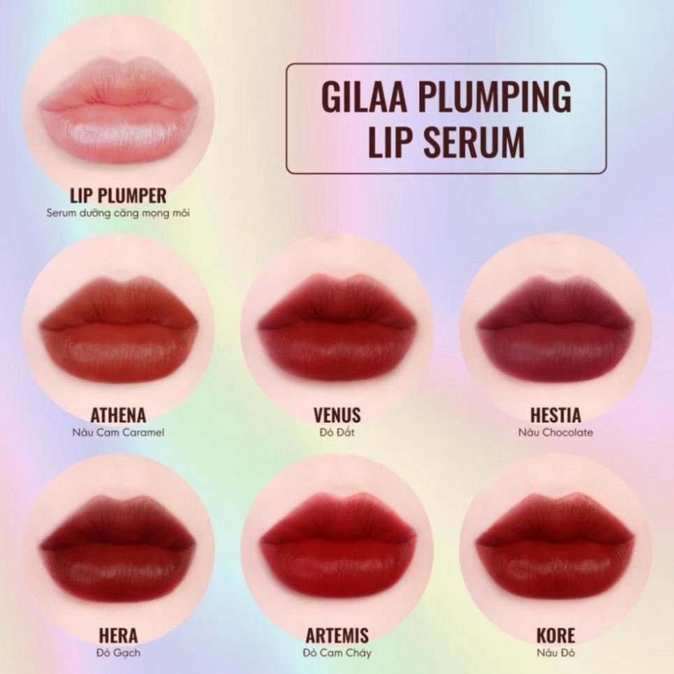 sonstore [TẶNG MẶT NẠ NHAU THAI] Son Gilaa Plumping Lip Serum - Phiên bản Velvet Tint Hoàn Hảo_CoCoDDe.Perfumer29 giá rẻ
