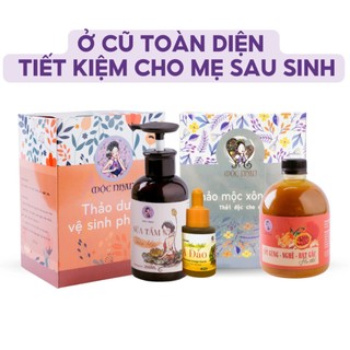 Combo chăm sóc toàn diện cho da và body dành cho mẹ bầu, mẹ sau sinh Mộc Nhan