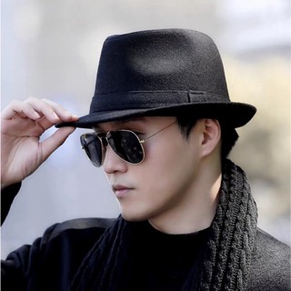 Mũ phớt vành nhỏ dành cho nam, nón phớt chất dạ nỉ dành cho trung niên thích hợp làm quà tặng cho ông , bố