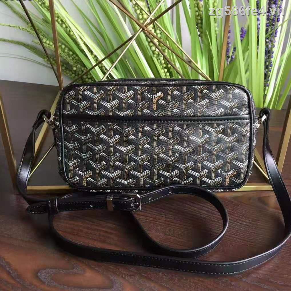 Hàng Có Sẵn Túi Xách goyard Cùng Một Dây Đeo Vai In Hình Máy Ảnh Răng Chó Ngôi Sao Nhỏ Đa Năng Phong Cách