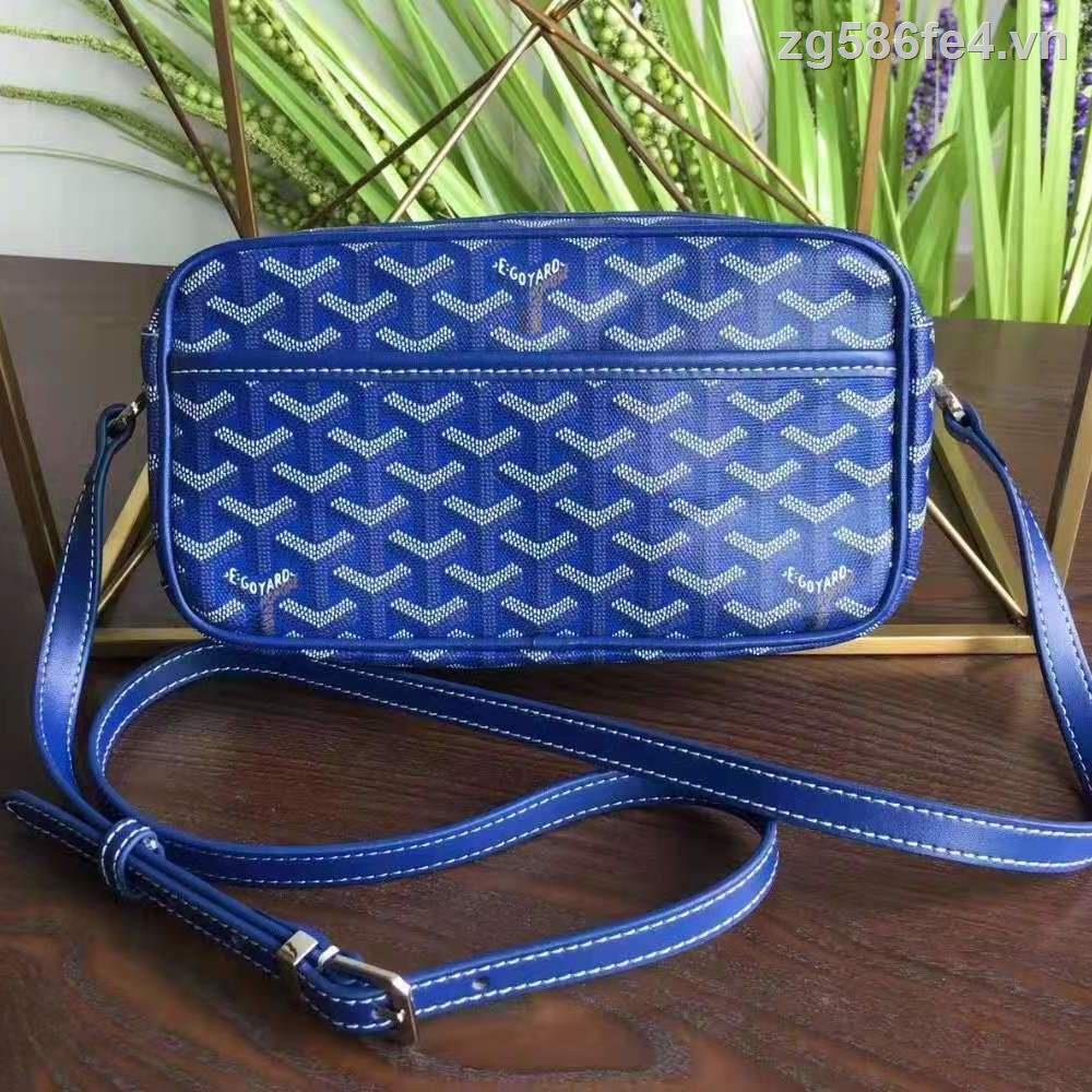Hàng Có Sẵn Túi Xách goyard Cùng Một Dây Đeo Vai In Hình Máy Ảnh Răng Chó Ngôi Sao Nhỏ Đa Năng Phong Cách