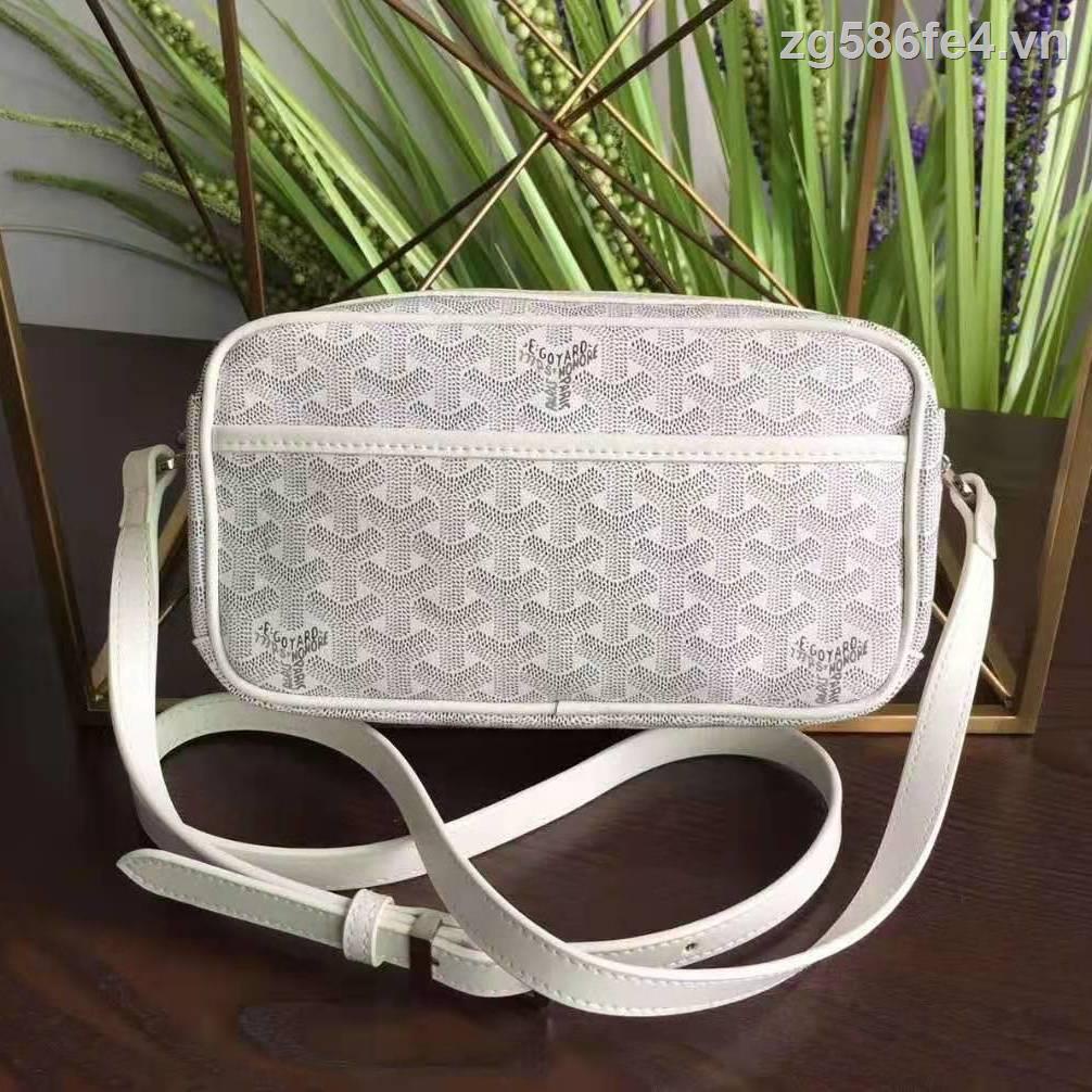 Hàng Có Sẵn Túi Xách goyard Cùng Một Dây Đeo Vai In Hình Máy Ảnh Răng Chó Ngôi Sao Nhỏ Đa Năng Phong Cách