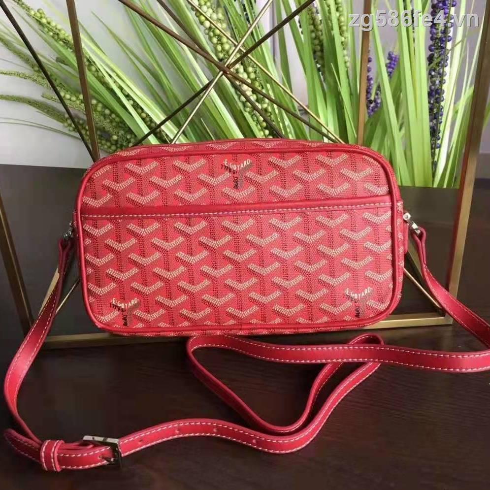 Hàng Có Sẵn Túi Xách goyard Cùng Một Dây Đeo Vai In Hình Máy Ảnh Răng Chó Ngôi Sao Nhỏ Đa Năng Phong Cách