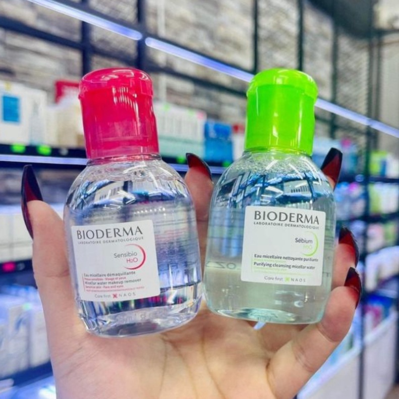 Nước Tẩy Trang Bioderma Nắp Nhún / Nắp Thuòng