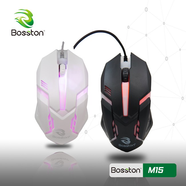 Chuột Máy Vi Tính Mouse Vsp Bosston M750 Led Usb Chính Hãng