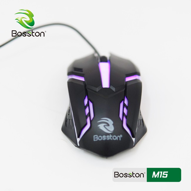 Chuột Máy Vi Tính Mouse Vsp Bosston M750 Led Usb Chính Hãng