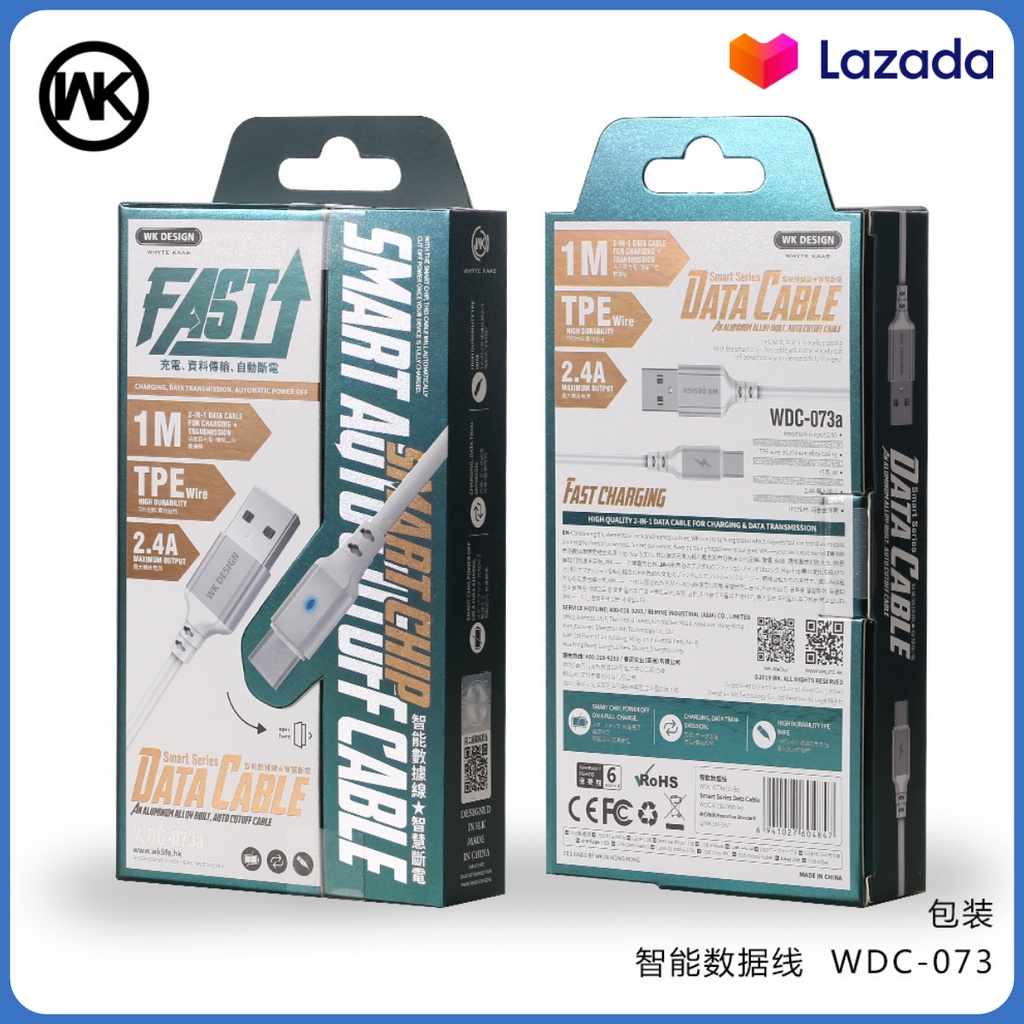 Cáp Sạc Nhanh Samsung Wekome Wdc-177