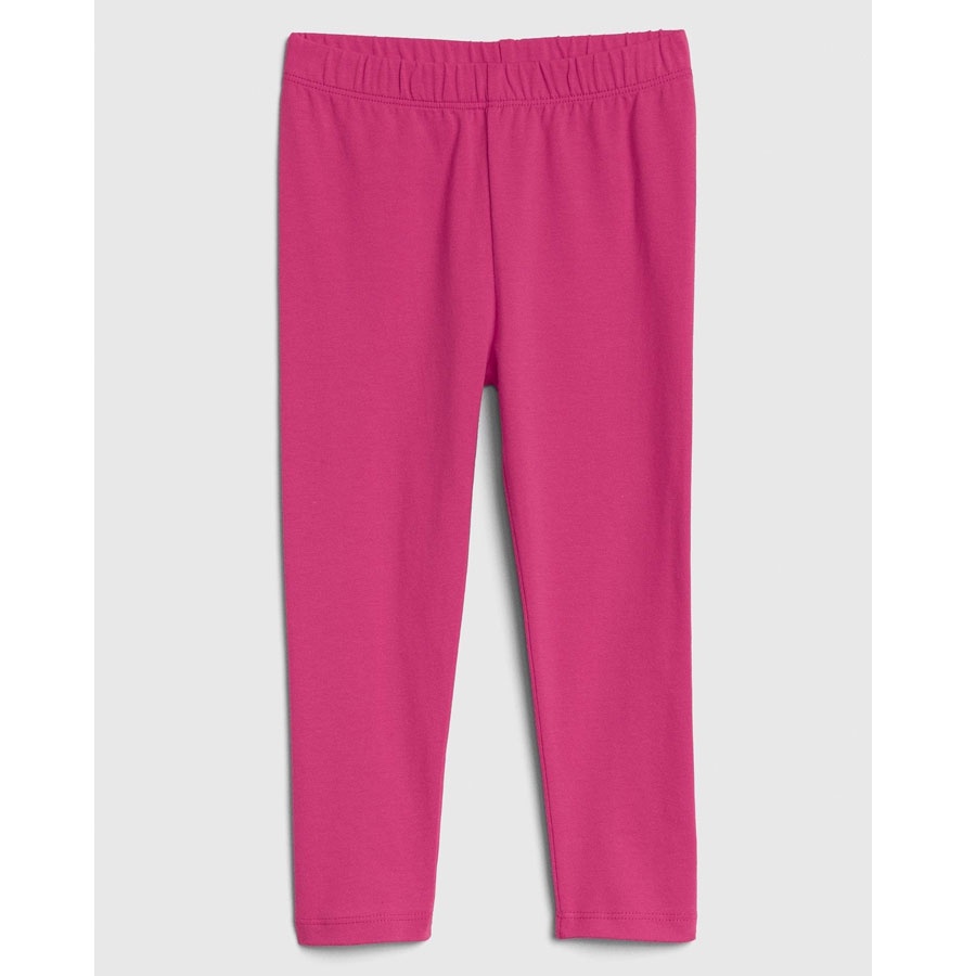 Quần thun ôm - legging cho bé gái hàng VNXK màu hồng sen