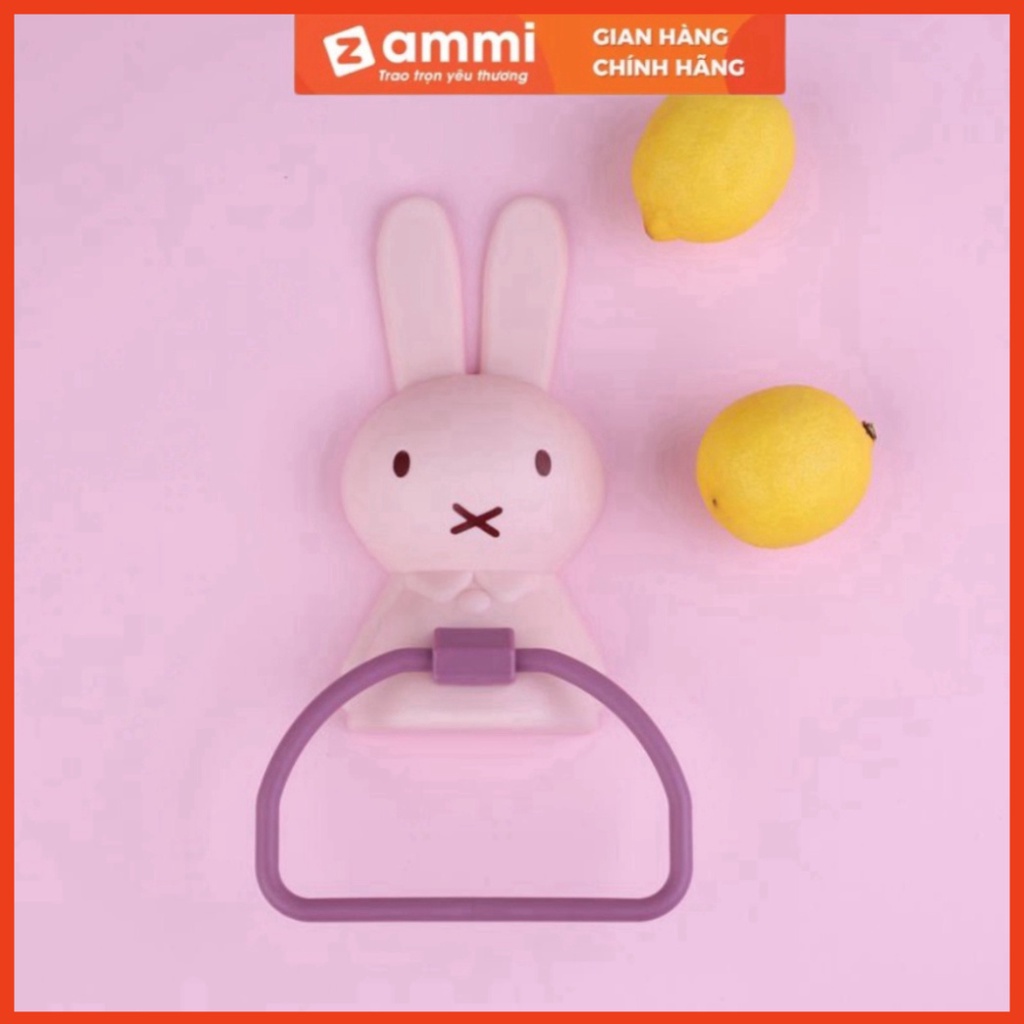 giá treo khăn dán tường hình thỏ phân phối chính hãng mommomkidMart Zammi | BigBuy360 - bigbuy360.vn