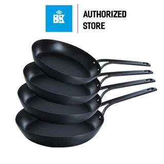 Chảo thép carbon chống dính BK size 30 cm - Hàng chính hãng, bảo hành 12 tháng