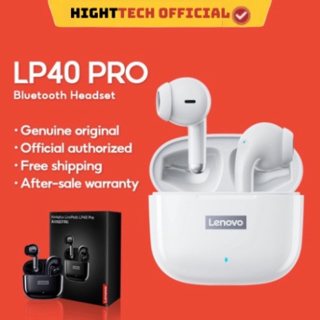 Tai Nghe Bluetooth Lenovo LP40 Pro Bluetooth 5.1 có chất lượng âm thanh tốt và tích hợp micro- HIGHTECH OFFICIAL0