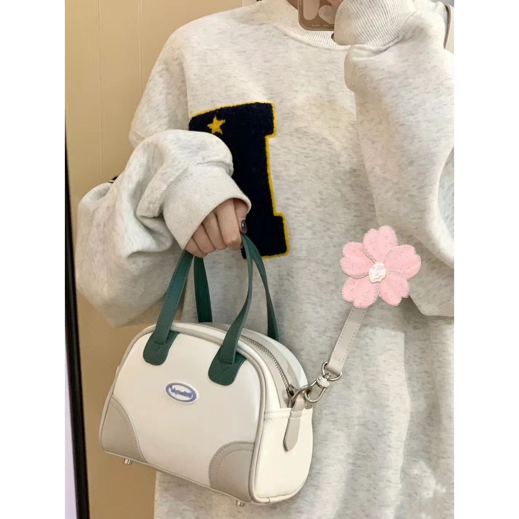 Túi Xách Boston Đeo Vai Phong Cách Thời Trang Retro Dành Cho Nữ