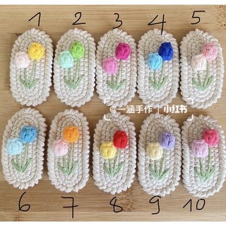Kẹp tóc hoa tulip 🌷(kèm ảnh thật)