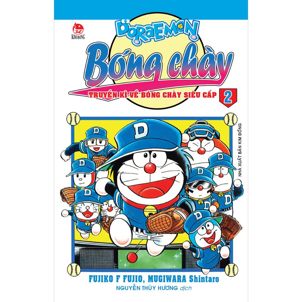 Truyện - Doraemon bóng chày ( Tái Bản 2023 ) - Truyền kì về bóng chày siêu cấp (NXB Kim Đồng)