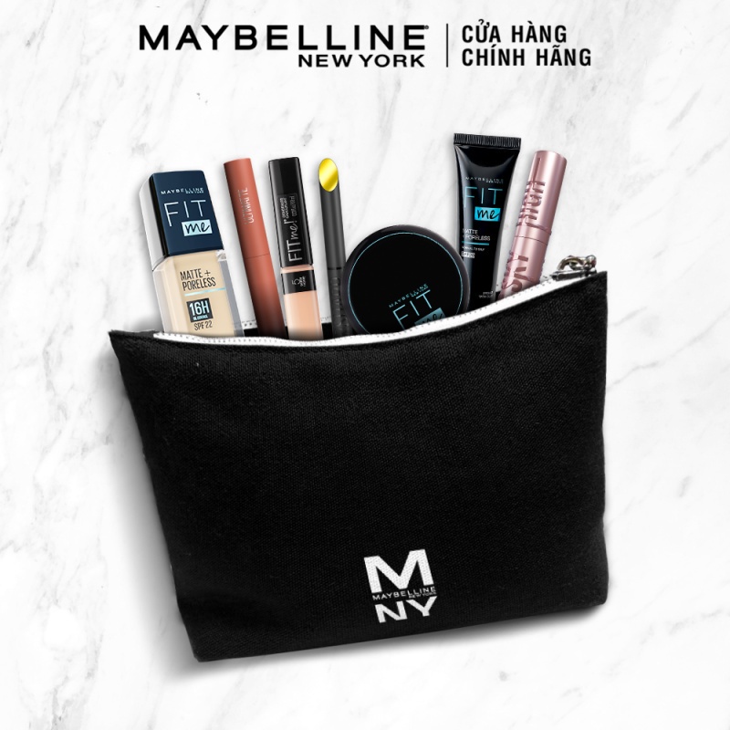 [Quà Tặng] Túi Đựng Đồ Trang Điểm Maybelline New York