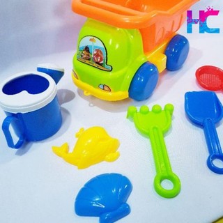 Bộ đồ chơi xe xúc cát cho bé - Đồ chơi ngoài trời