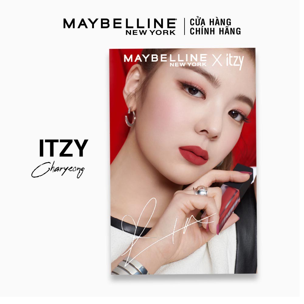 [Qùa tặng] Bộ Photocard ITZY Kèm Chữ Kí Phiên Bản Giới Hạn Maybelline New York