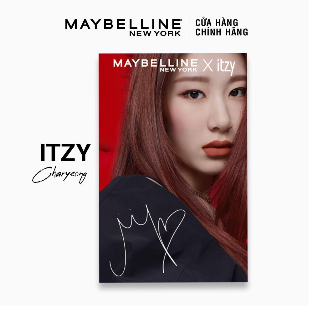 [Qùa tặng] Bộ Photocard ITZY Kèm Chữ Kí Phiên Bản Giới Hạn Maybelline New York