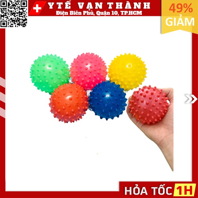 ✅ Banh Gai Tập Cơ Tay Mẫu Tròn Đường Kính 7.5cm | Bóng Tập Vật Lý Trị Liệu, Tai Biến -VT0224