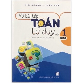 Sách - vở bài tập toán tư duy lớp 1 - tập 1