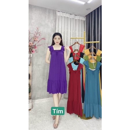 ĐẦM CÁNH TIÊN ĐUÔI CÁ, CHẤT THUN LẠNH MÊM  MÁT