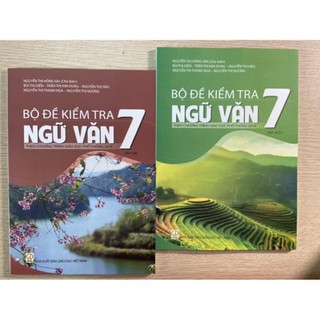 Sách - Combo Bộ đề kiểm tra ngữ văn 7 ( Tập 1 + Tập 2 )