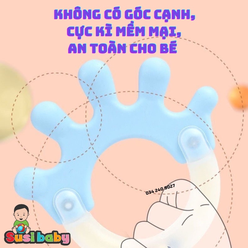 Xúc Xắc Gặm Nướu Cho Bé Hàng Chính Hãng Baby Rattles Nhựa Cao Cấp Tiệt Trùng Nhiệt Độ Cao
