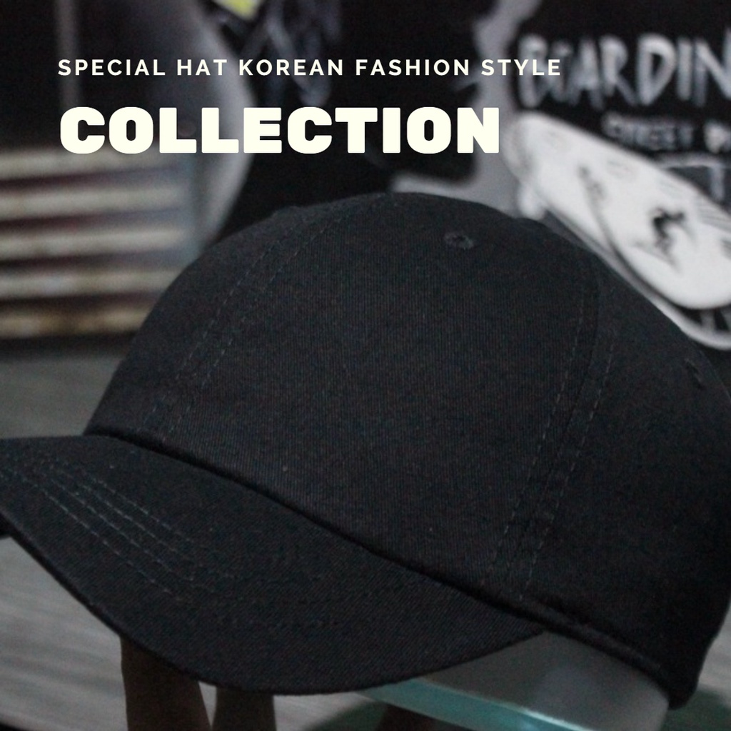Mũ lưỡi trai, nón lưỡi trai nam, nữ unisex cao cấp đen trơn