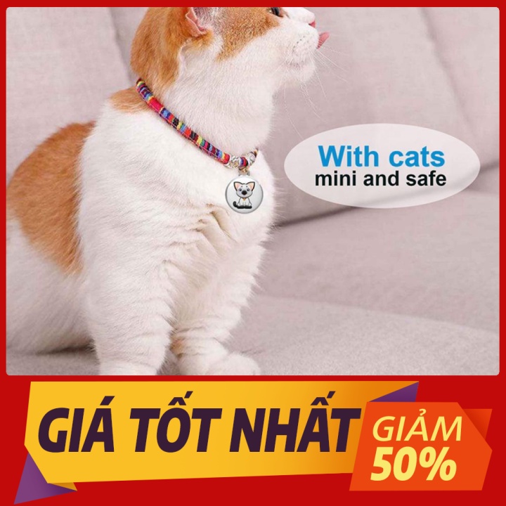 GIÁ TỐT NHẤT Thiết Bị Định Vị Thông Minh Chống Thất Lạc Cho Thú Cưng C9E7 wechoixe