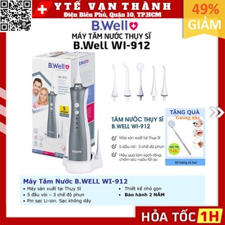 ✅ Máy Tăm Nước Cầm Tay B.Well WI-912 (Thụy Sĩ) -VT0623