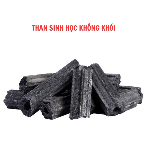 Than Không Khói Nướng BBQ, Than Vuông Sinh Học Không Khói - Dã Ngoại Việt