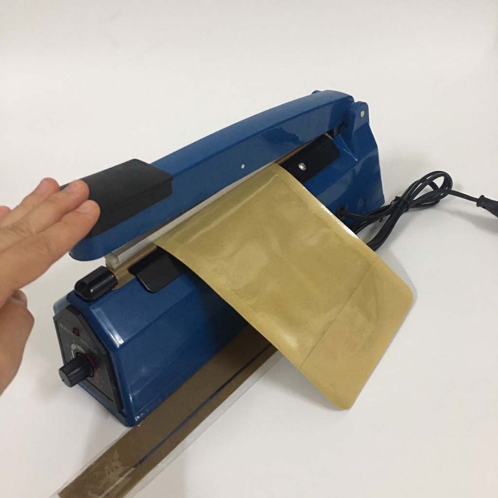 Máy hàn miệng túi ,i zip bạc, zip giấy, túi 4 biên...20cm không kén túi, hàn kín, nhanh chóng, tiện lợi, đóng gói bao bì