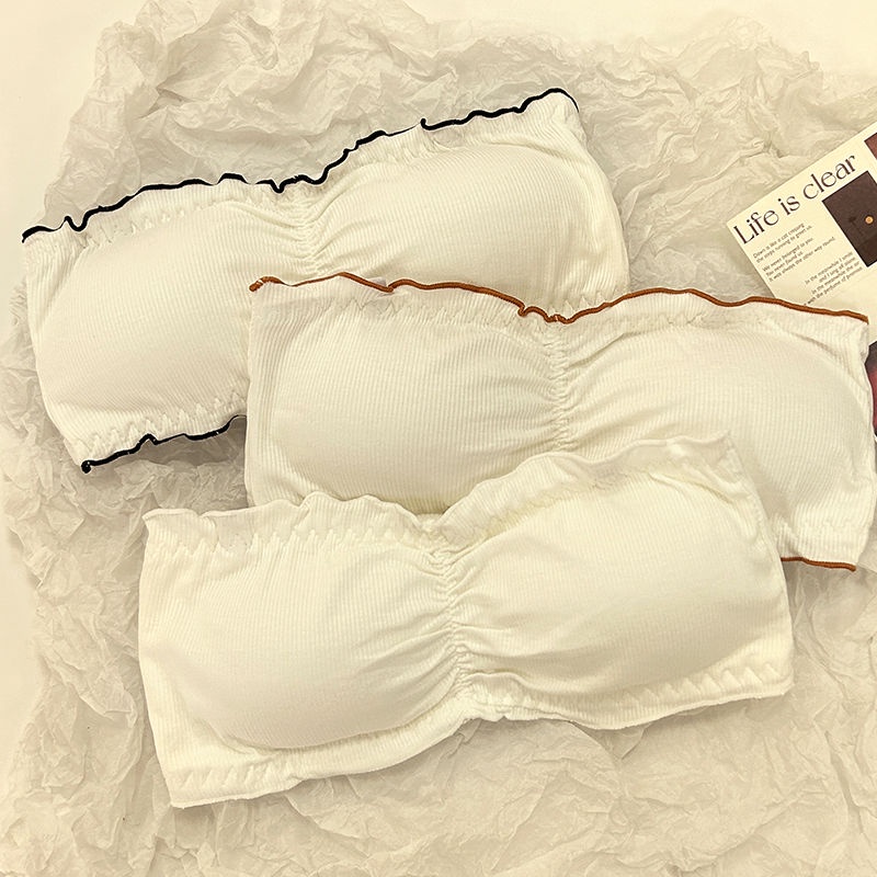 Áo Ngực Không Dây Không Đường May Chống Chói Chống Trượt Thời Trang Mùa Hè Cho Nữ