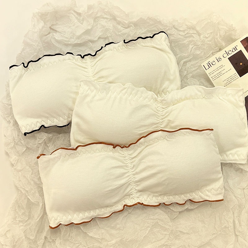 Áo Ngực Không Dây Không Đường May Chống Chói Chống Trượt Thời Trang Mùa Hè Cho Nữ