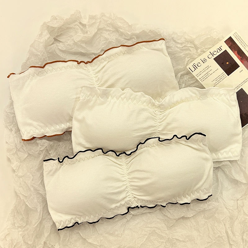 Áo Ngực Không Dây Không Đường May Chống Chói Chống Trượt Thời Trang Mùa Hè Cho Nữ