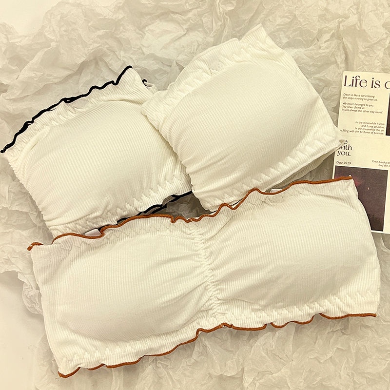 Áo Ngực Không Dây Không Đường May Chống Chói Chống Trượt Thời Trang Mùa Hè Cho Nữ