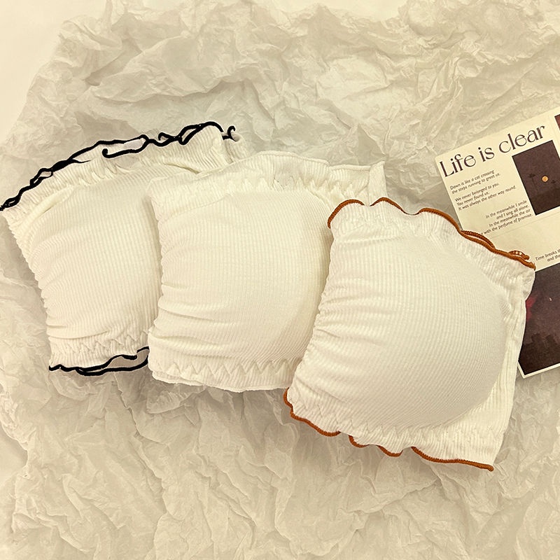 Áo Ngực Không Dây Không Đường May Chống Chói Chống Trượt Thời Trang Mùa Hè Cho Nữ