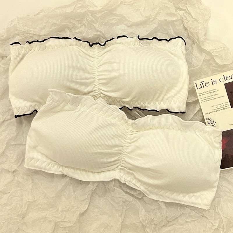 Áo Ngực Không Dây Không Đường May Chống Chói Chống Trượt Thời Trang Mùa Hè Cho Nữ