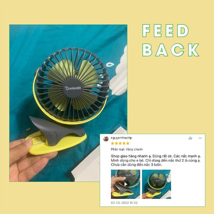 Quạt tích điện mini, quạt cho em bé, quạt trong văn phòng và du lịch -NTQNI