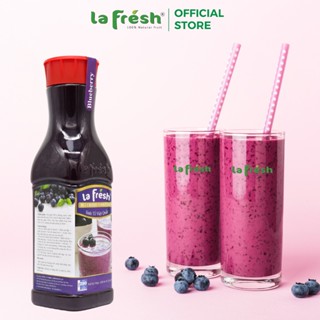 Sinh Tố Việt Quất LaFresh Đà Lạt 650ml – Nguyên Liệu Pha Chế Trà Trái Cây, Đá Xay, Sữa Chua Cho Quán